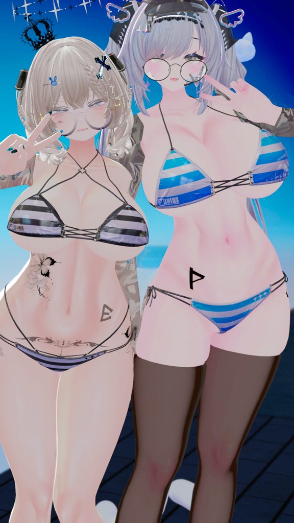 【VRC】ルーンデカール【Rune】