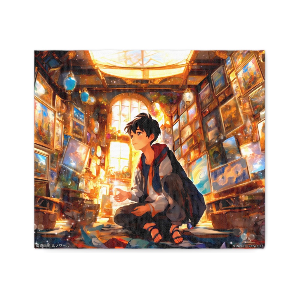🌺魔導画廊-ルノワール/井上軟太郎【F10キャンバス画】