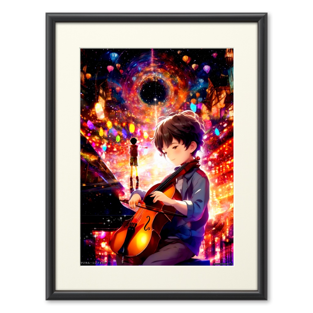 🌺井上軟太郎「マジカル・シンフォニア」複製原画-プリモアート
