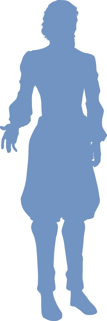 モブシリーズ:男性4女性4シルエット8体セット