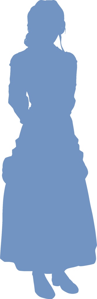 モブシリーズ:男性4女性4シルエット8体セット