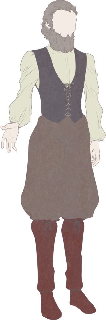 モブシリーズ:8体セット(ベタのみ)