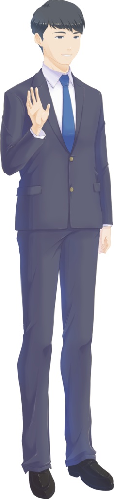 モブシリーズ:男子学生A1体3パターン