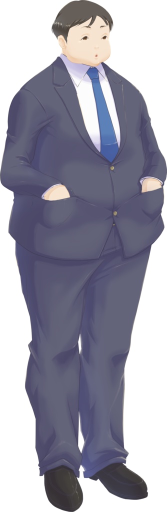 モブシリーズ:男子学生C1体3パターン