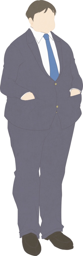 モブシリーズ:男子学生C1体3パターン