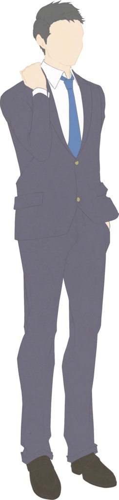 モブシリーズ:男子学生D1体3パターン