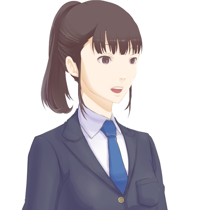 モブシリーズ：女子学生B1体3パターン