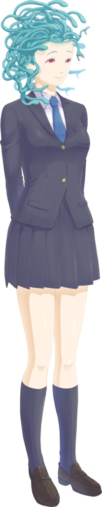 【Free】クラスメイトのモブメデューサ