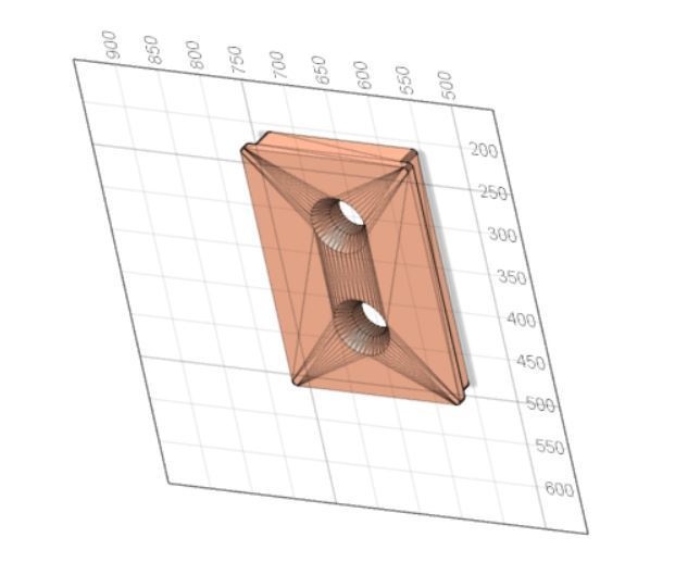 壁に取り付けるブラケット