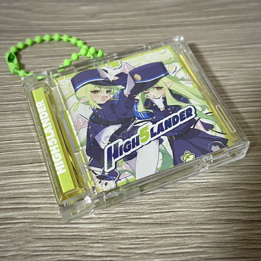 CD風ミニキーホルダー[HIGH5LANDER]