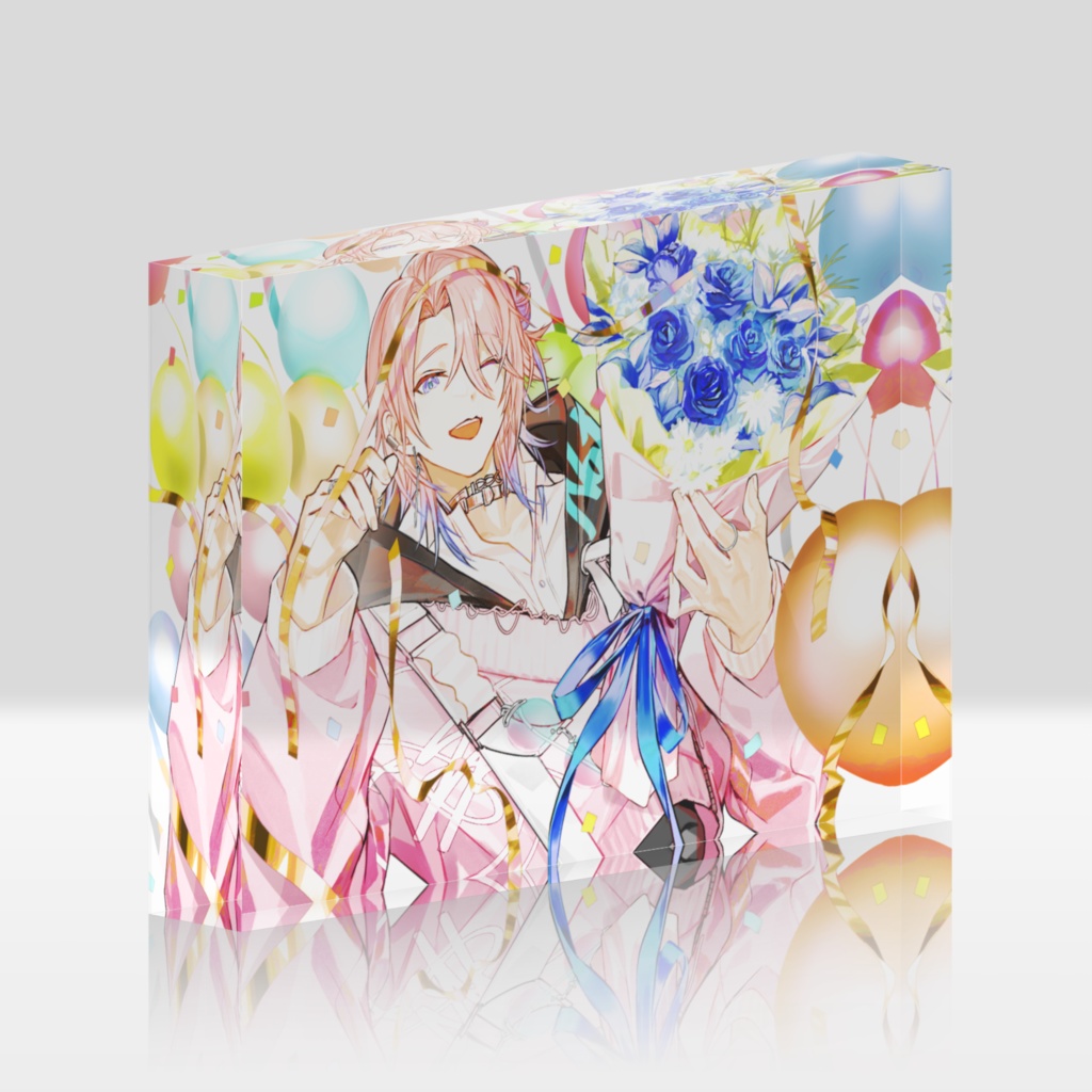 誕生日記念アクリルブロック