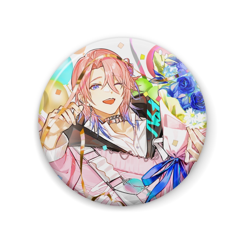 誕生日記念缶バッジ