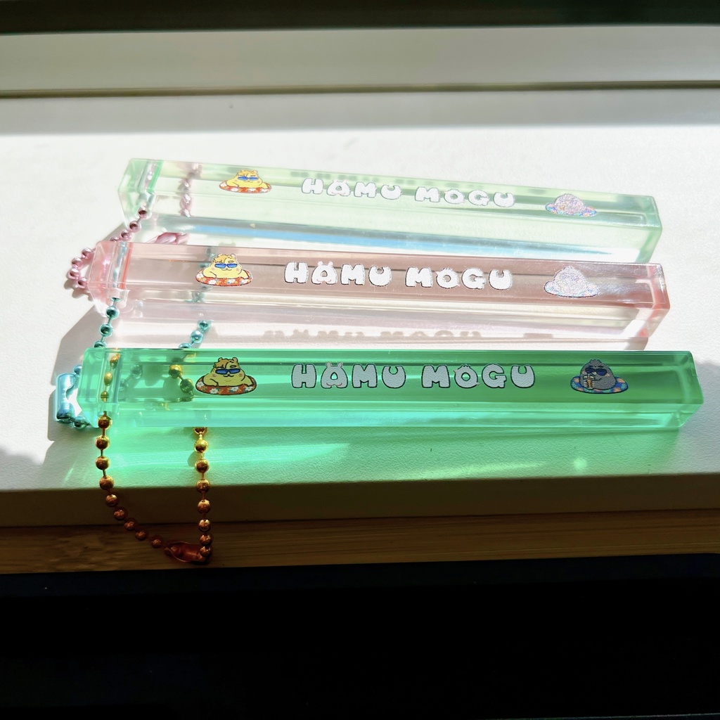 ぷかぷかハムモグホテルキーホルダー