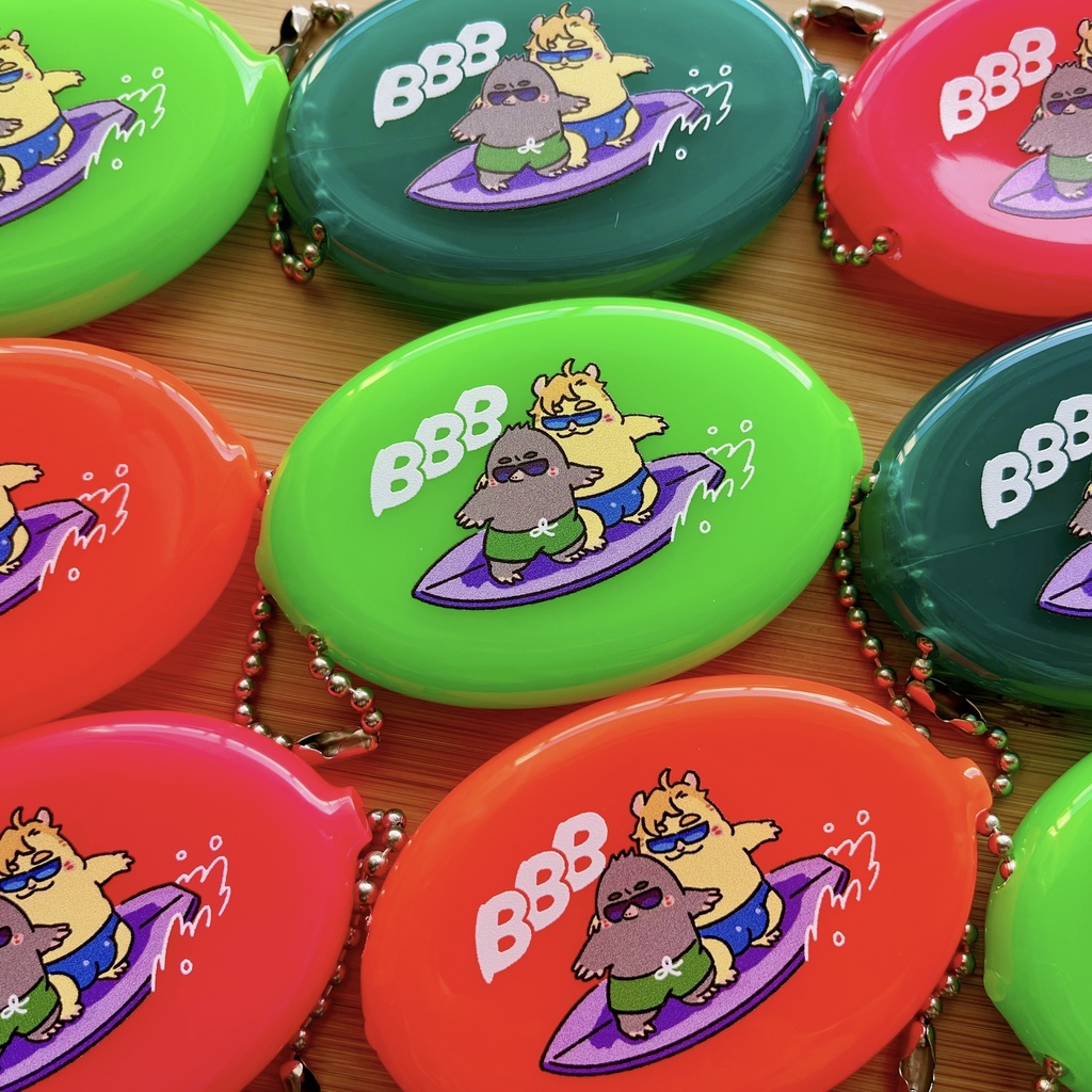 なみのりハムモグコインケース