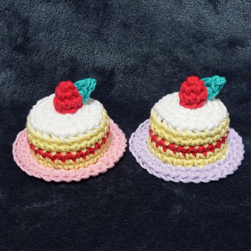10cmぬいサイズ ケーキ帽子