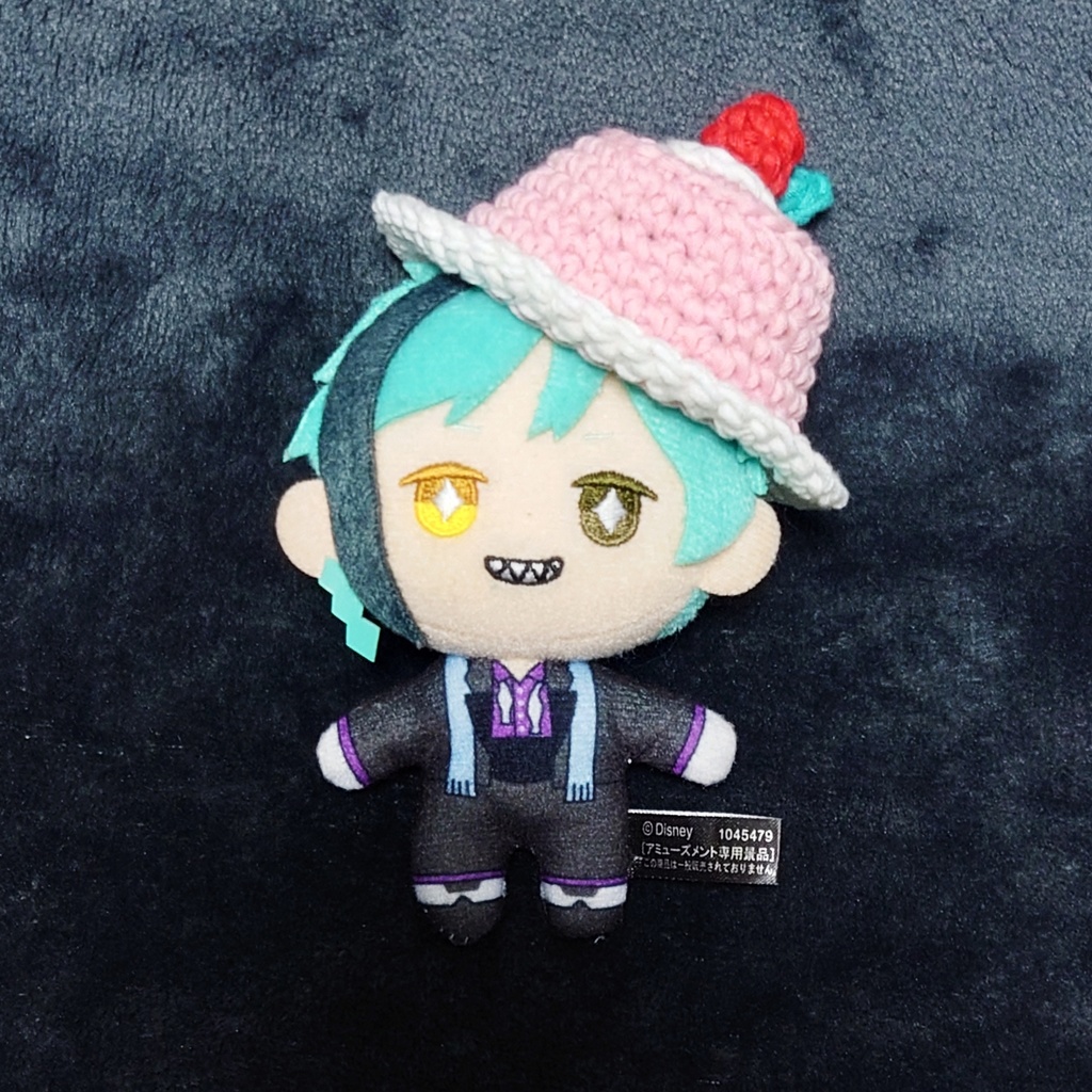 10cmぬいサイズ いちごプリン帽子