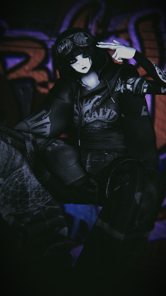 【7アバター対応】-百鬼花影- tattoo