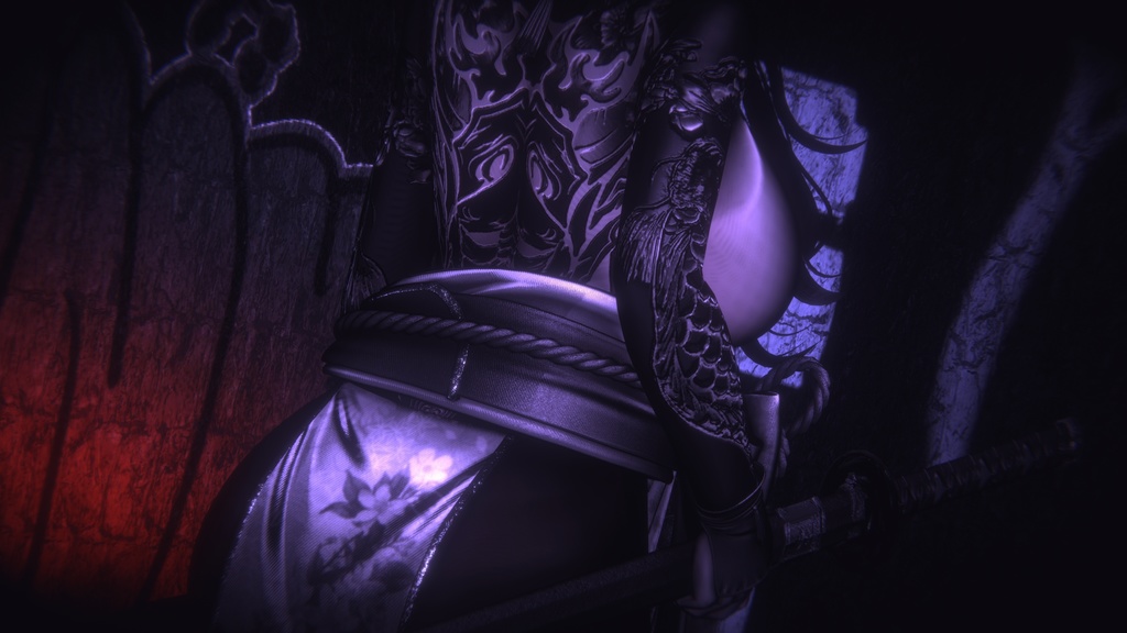 【7アバター対応】-百鬼花影- tattoo