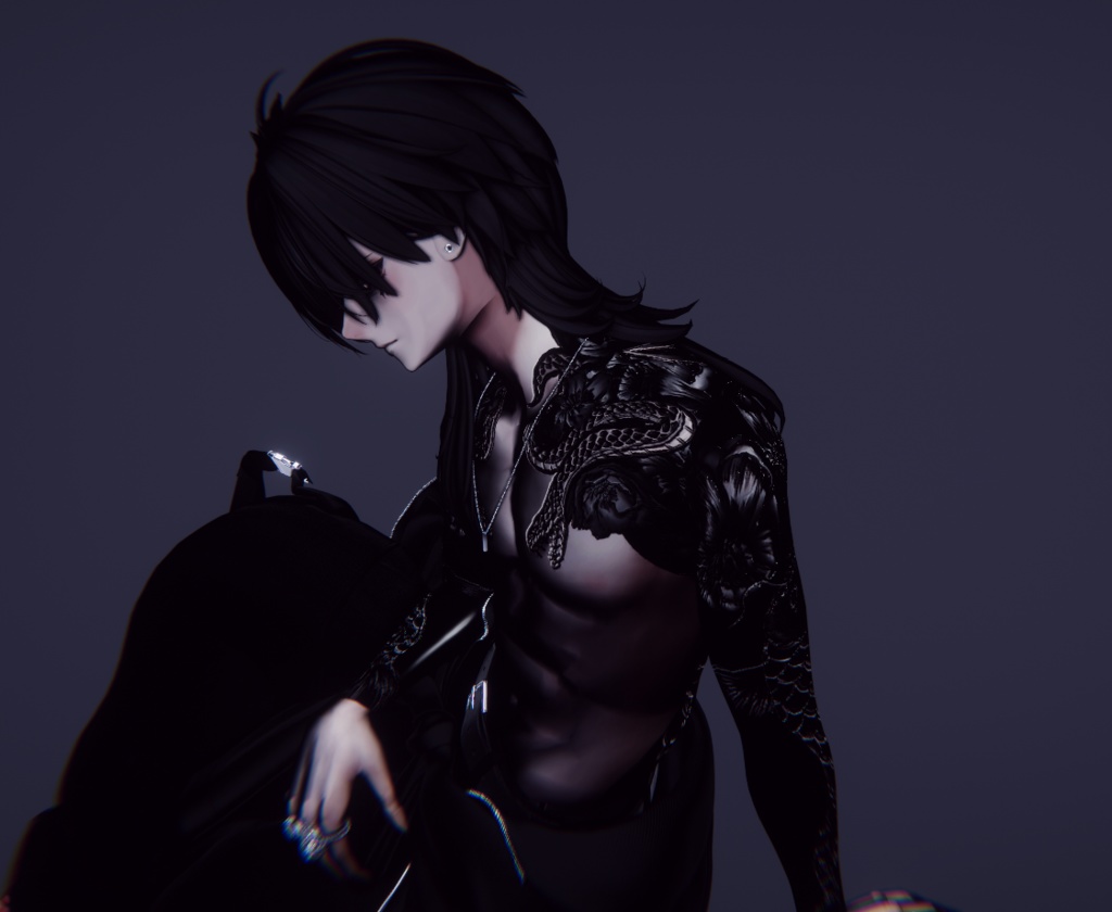 【7アバター対応】-百鬼花影- tattoo