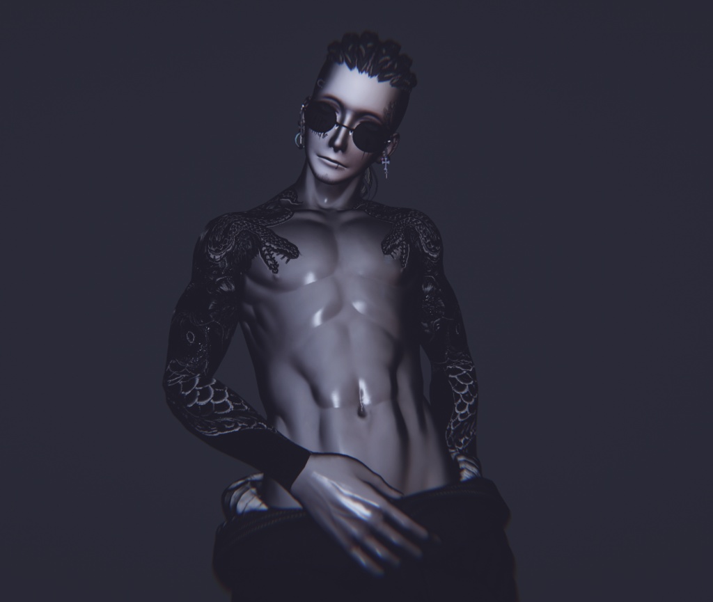 【7アバター対応】-百鬼花影- tattoo