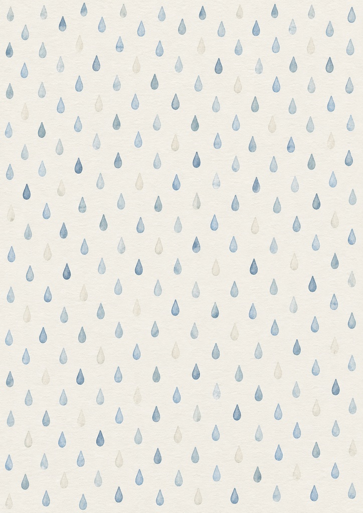 【無料】雨粒の小さなペーパー|A4デジタルペーパー1柄【JPG+PDF/AI生成】