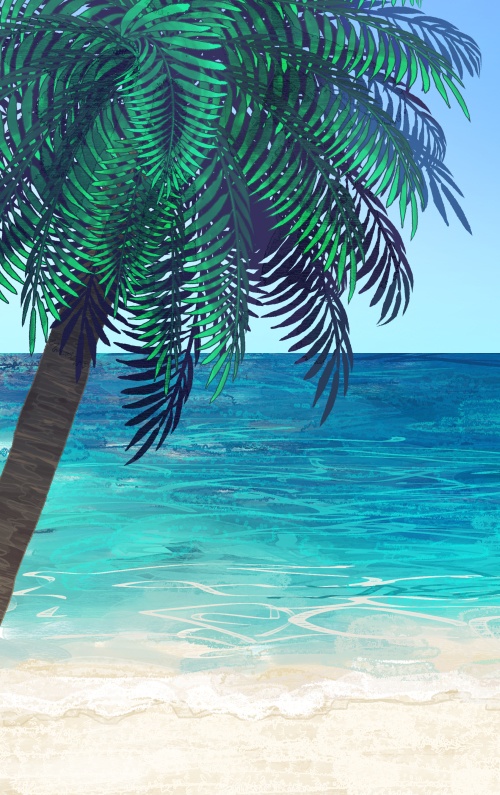 南国ヤシ波ブラシセット