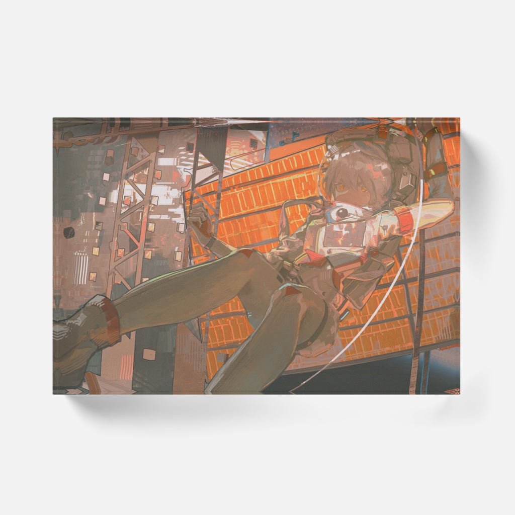 Orbit - Acrylic Block