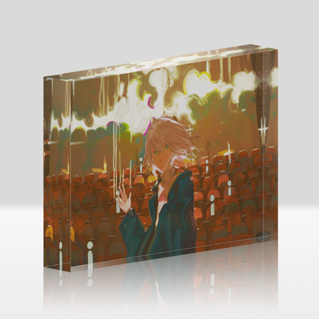 銀河 - Acrylic Block