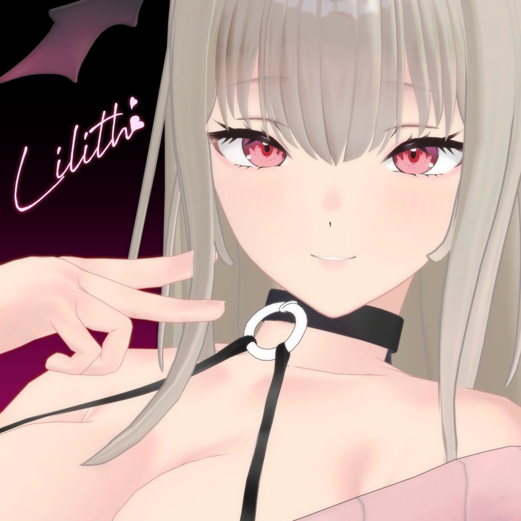 オリジナル3Dモデル「Lilith -リリス-」