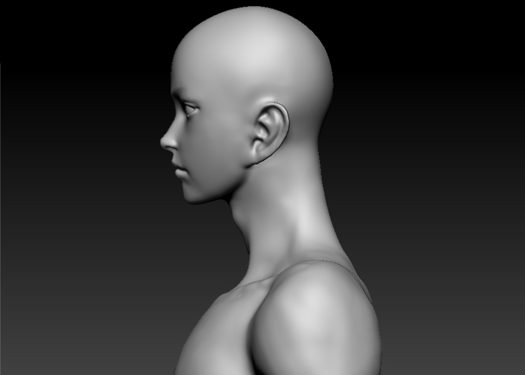 3D可動キャラクターモデル(男性)