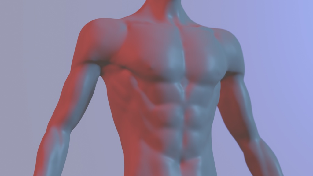 3D可動キャラクターモデル(男性)