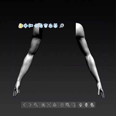 3D可動キャラクターモデル(男性)