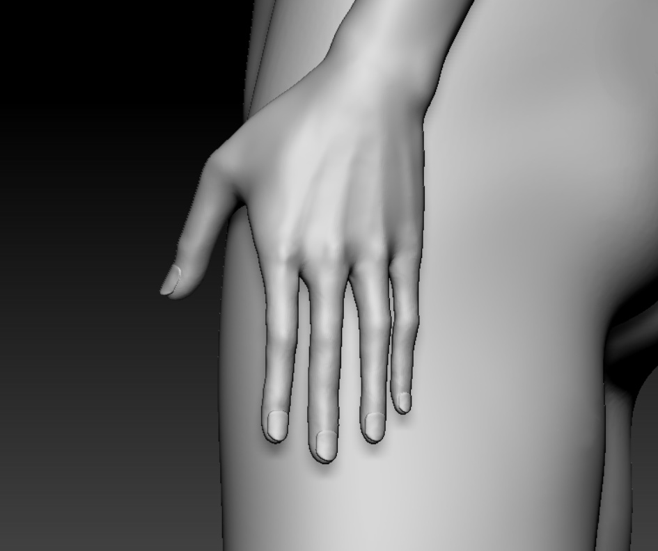 3D可動キャラクターモデル(男性)