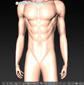 3D可動キャラクターモデル(男性)