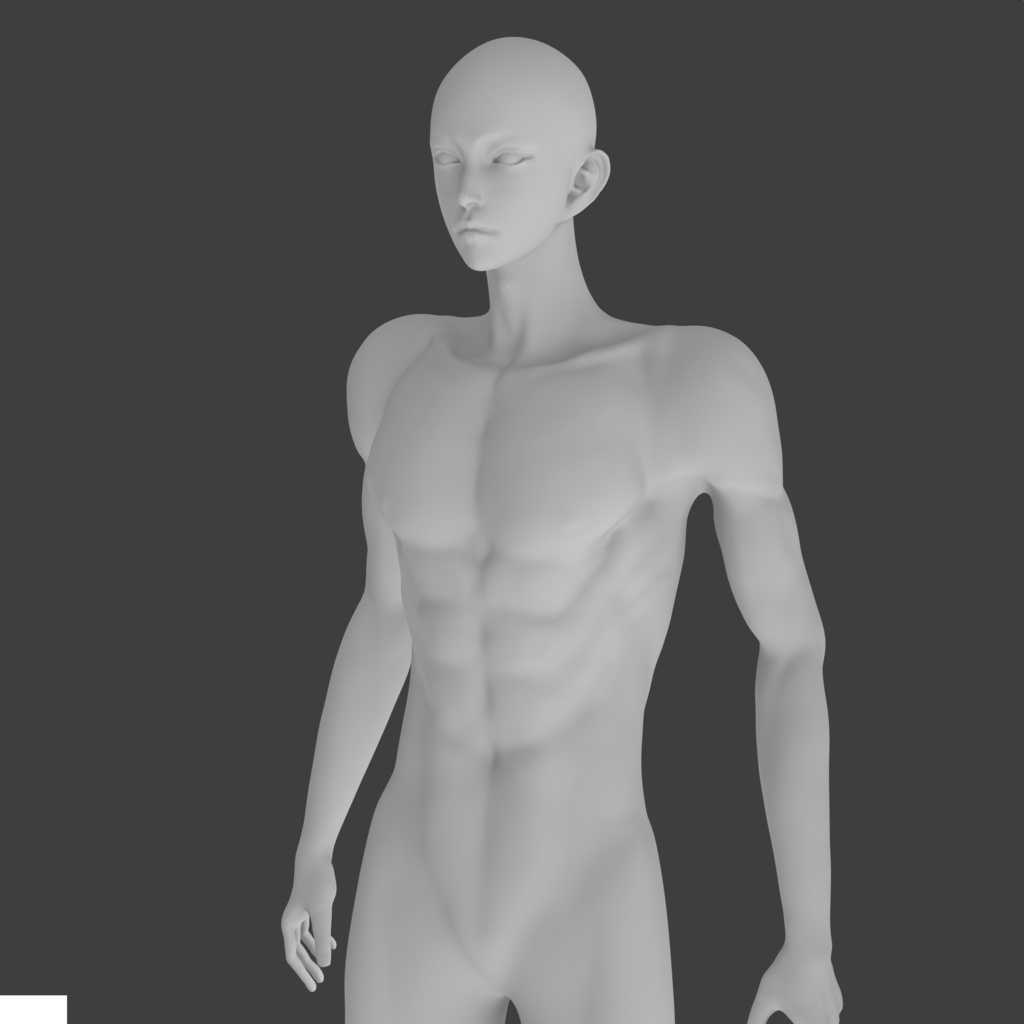 3D可動成人男性モデル