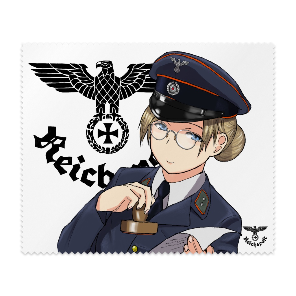 ライヒスポスト眼鏡拭き