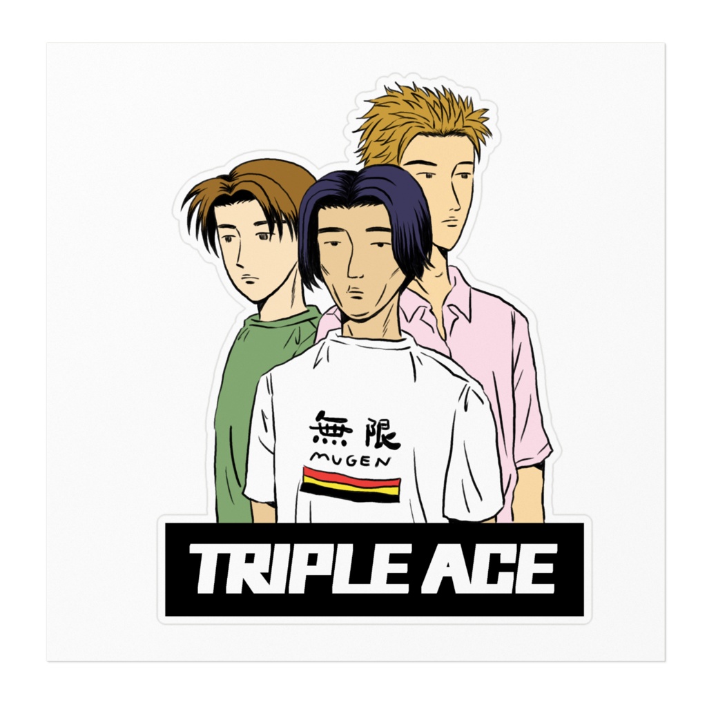 トリプルエースステッカー