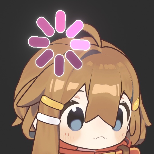 【VRC想定・MA対応】ローディングスピナー ヘアアクセ Loading Spinner Hair Accessory【アクセサリー】