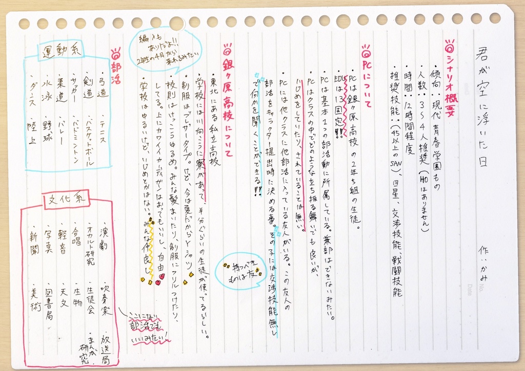 【CoC】君が空に浮いた日【SPLL:E109976】