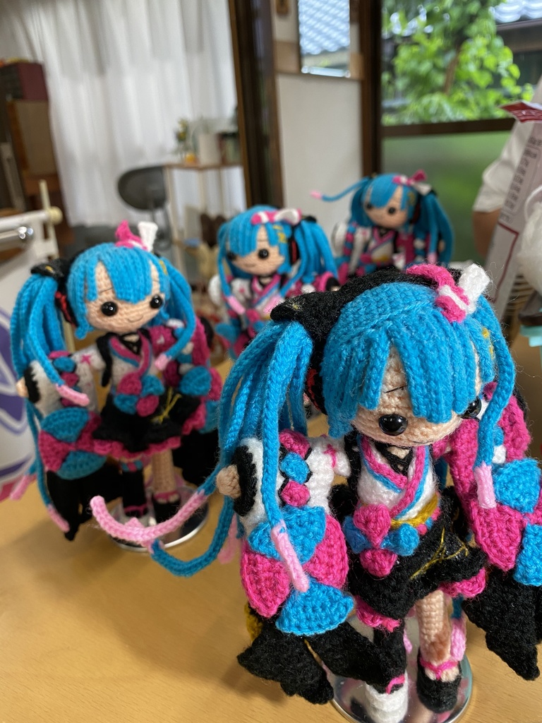 マジカルミライ2020 初音ミクちゃん編みぐるみ