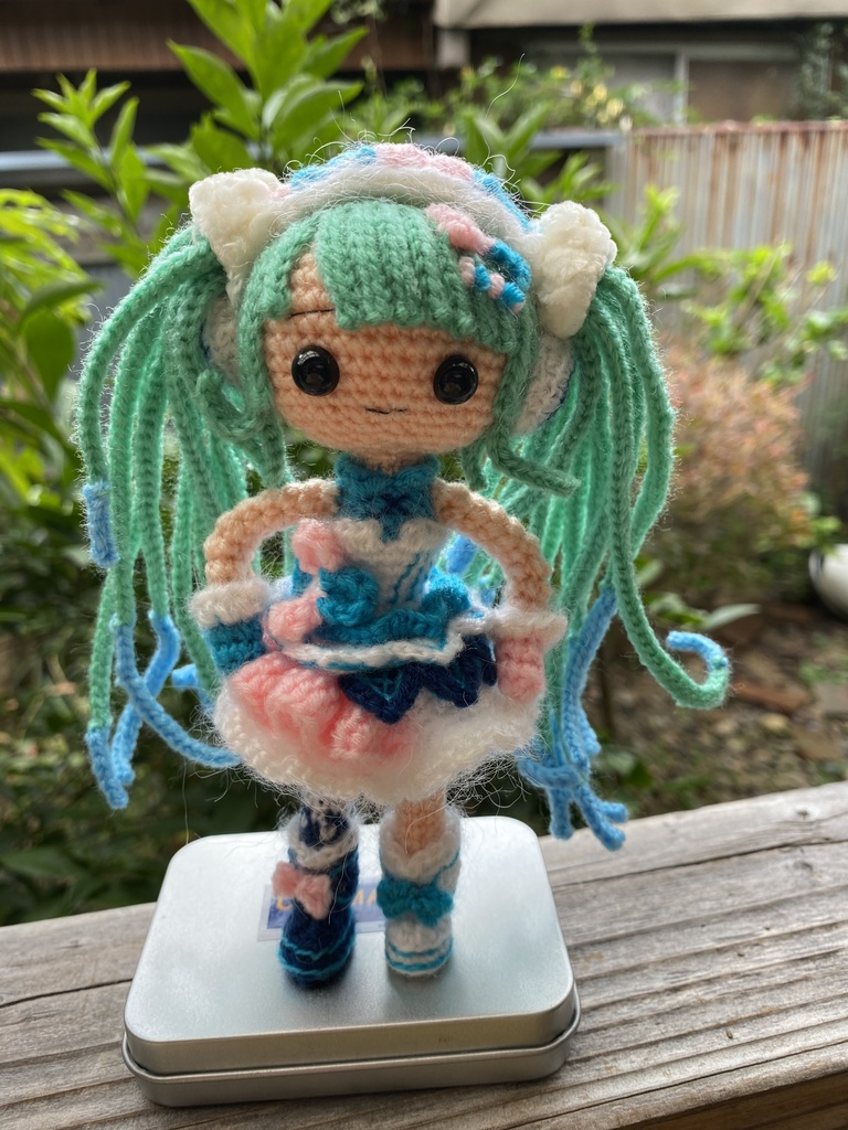 マジカルミライ2020 冬バージョン編みぐるみ