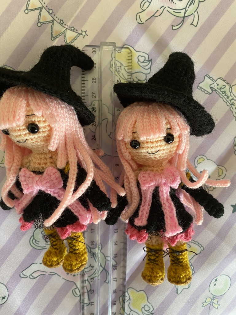 巡音ルカ(魔女っ娘STYLE)編みぐるみ