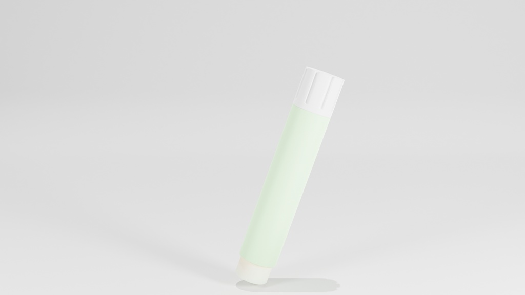 ストレス軽減スティックのり【3Dモデル】