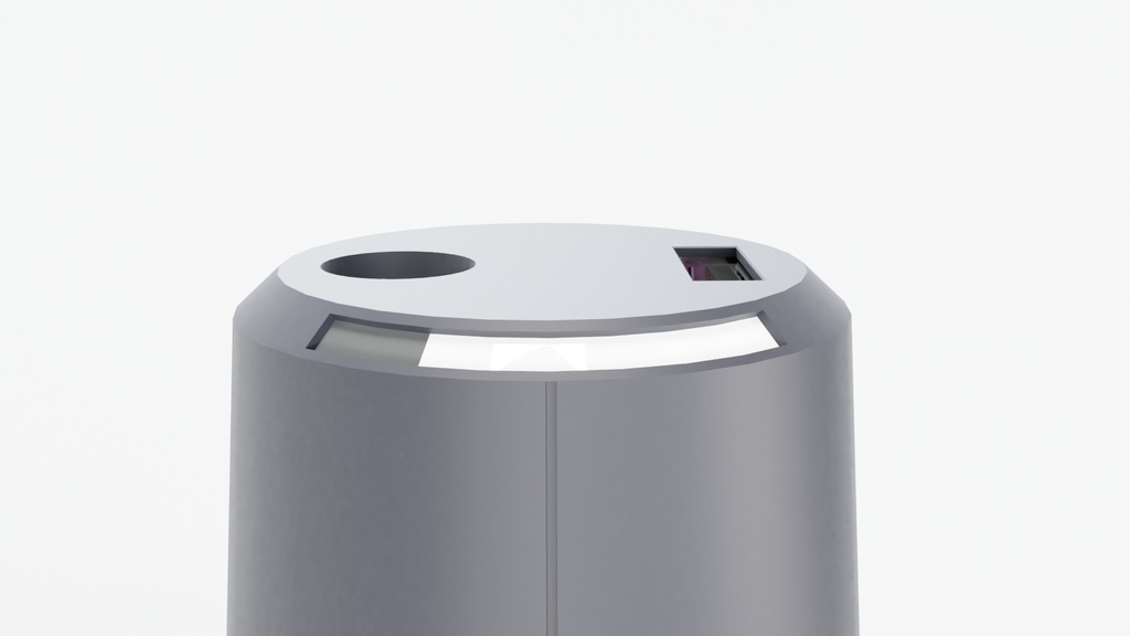 防災アンブレラハンドル【3Dモデル】