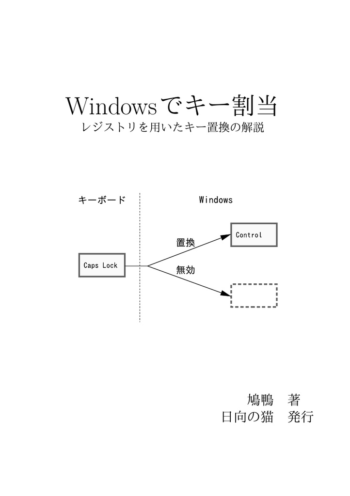 Windowsでキー割当 レジストリを用いたキー置換の解説