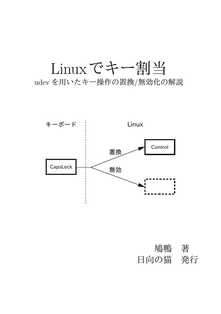 Linux でキー割当　udevを用いたキー操作の置換/無効化の解説