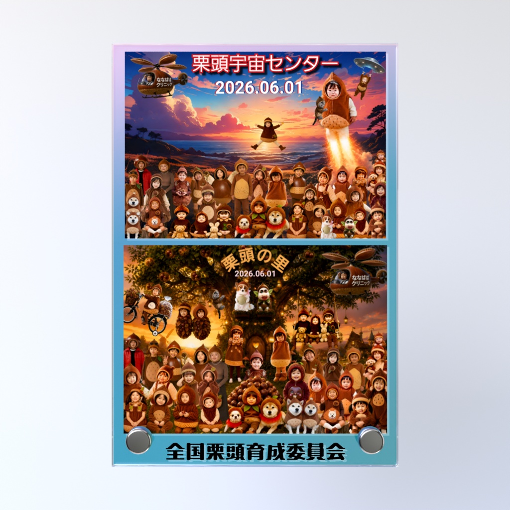 アクリルフォトパネル - 100 × 148mm オーロラ