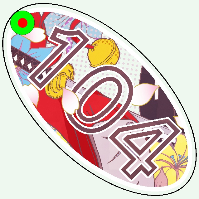 典士アクキー　モチーフ