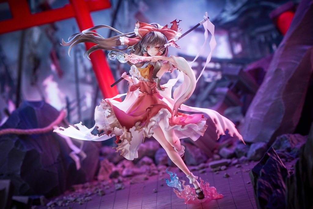東方Project 博麗霊夢 ～戦う巫女～ 戦損Ver. 1/7 レジンガレージキット （WF2026Shanghai）