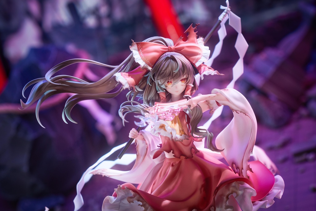 東方Project 博麗霊夢 ~戦う巫女~ 戦損Ver. 1/7 レジンガレージキット (WF2026Shanghai)